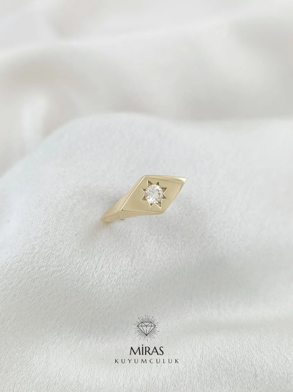 14 Ayar Altın - Kuzey Yıldız Spor Yüzük - 14YZK924