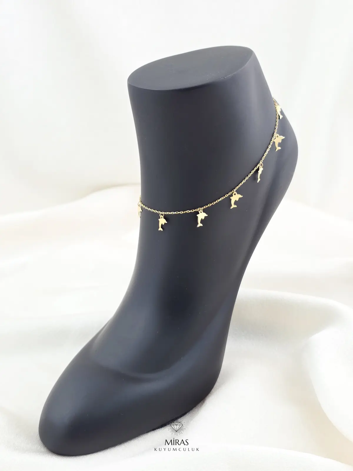 14 Ayar Altın - Yunus Desenli Halhal - K14HALHAL8