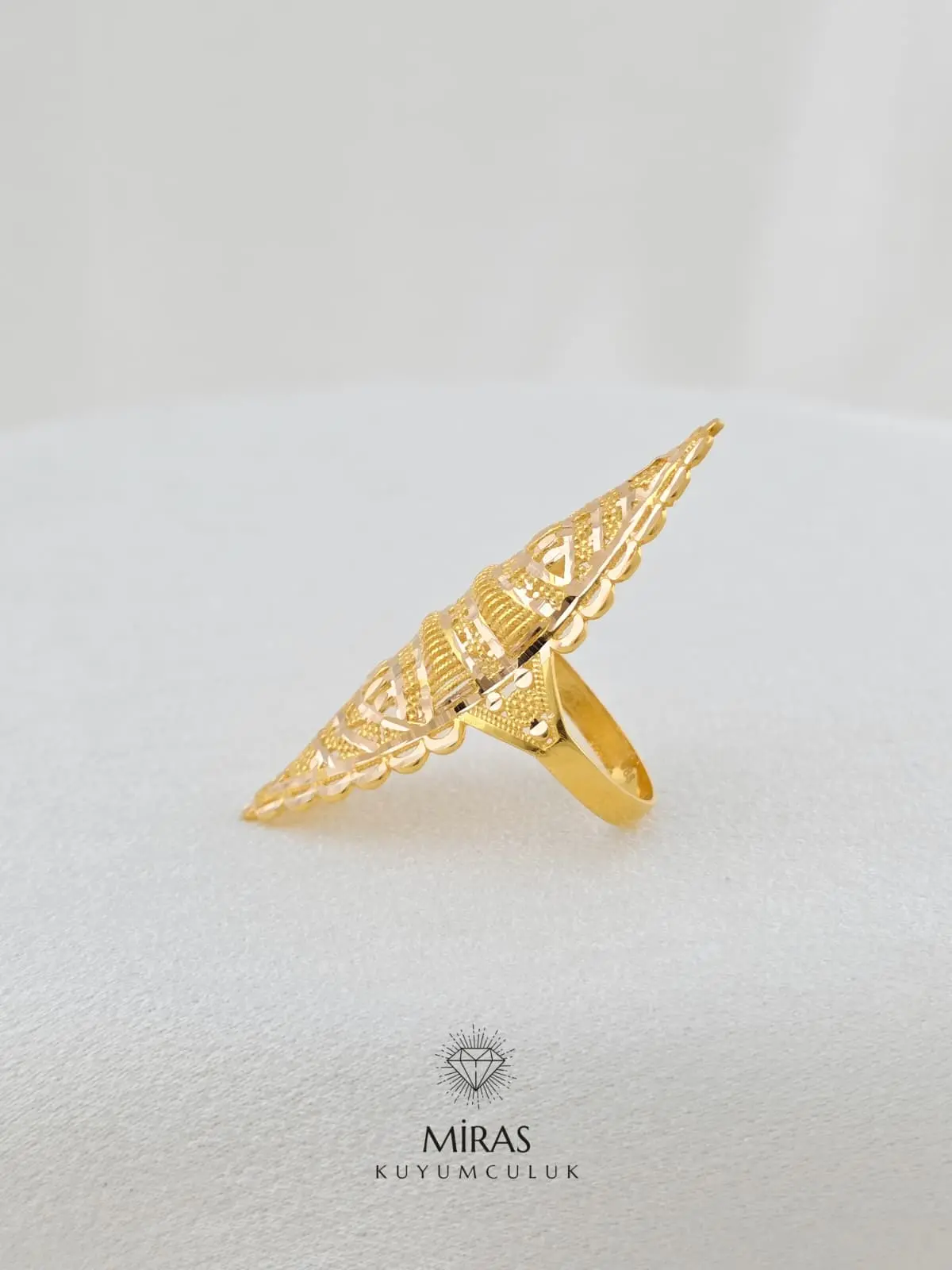 14 Ayar Altın - Hint Yüzük - 14YZK982