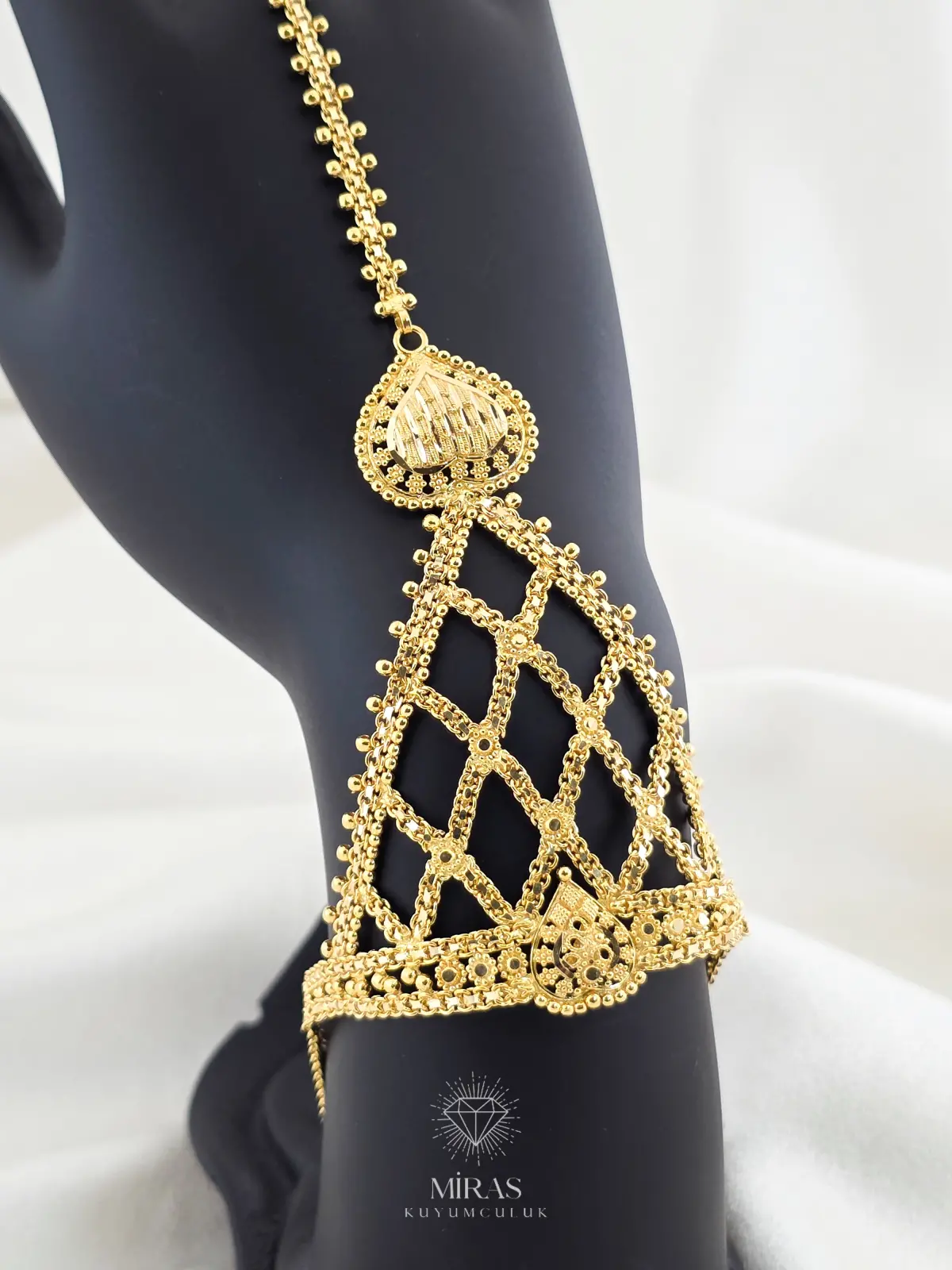 14 Ayar Altın - Hint Yüzüklü Şahmeran - 14SAH16