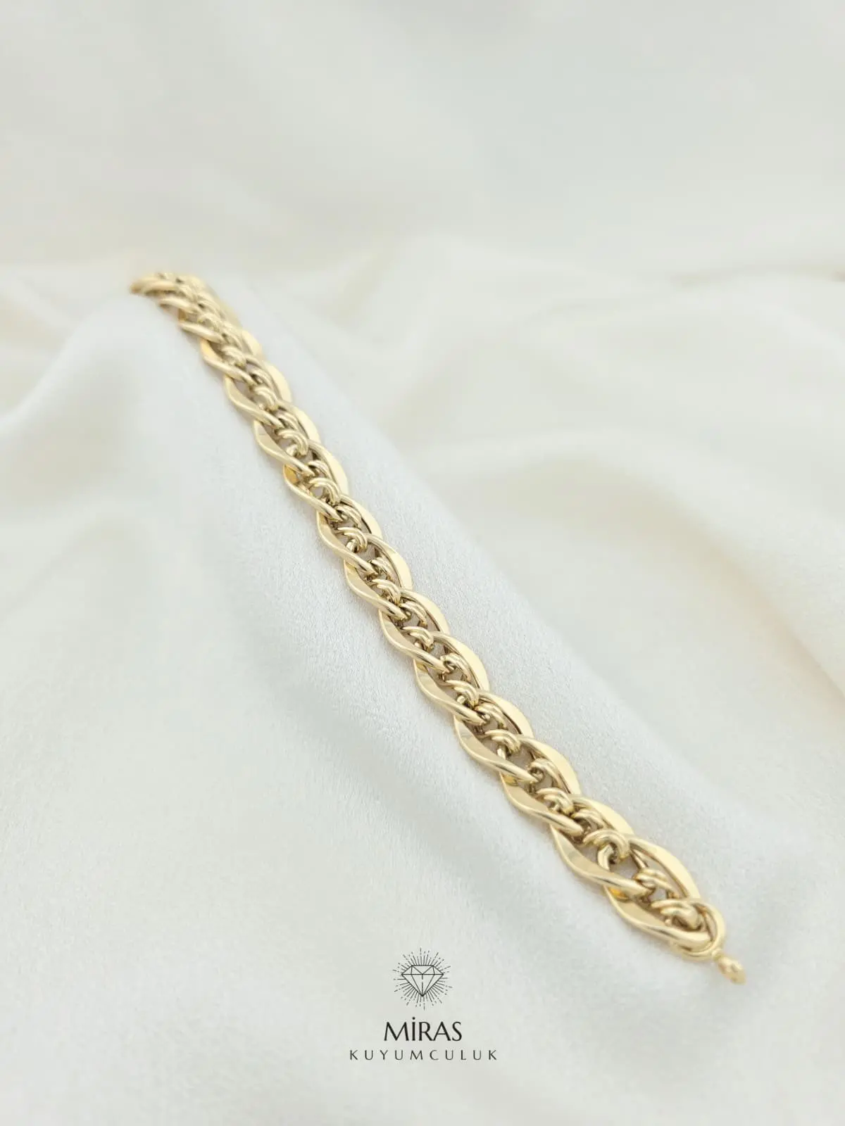 14 Ayar Altın - Hallow Bileklik - 14BLK1061